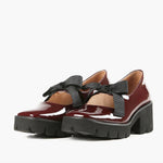 All Black - Women's Tap And Lugg Loafers