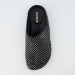 Cushionaire - Women's Shimmer Rhinestone Bling Footbed Clog