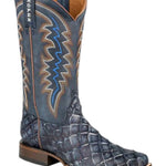Roper - Men's Big Pirarucu Fish Embossed Leather Boot