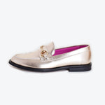 Vilagallo - Women's Metallic Loafers