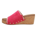 Corkys Footwear - Women's Stitch & Slide Wedge Sandal