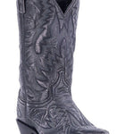 Laredo - Men's Garrett Snip Toe Smooth Rubber Sole Cowboy Boot