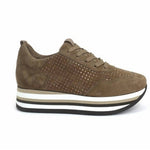 Softwaves - Women's Cassia Bling Tie Platform Sneaker