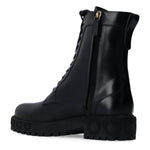 Salvatore Ferragamo - Women's Leather Combat Boots