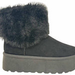 Very G - Women's Everlie Faux Fur Lined Bootie