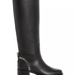 Salvatore Ferragamo - Women's Vara Chain Knee-high Boots