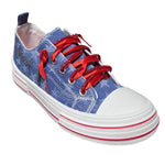 Very G - Women's Aman USA Lace Up Canvas Sneaker