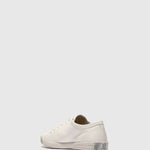 Softinos - Women's Cool Leather Lace-up Sneaker