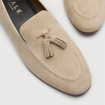 Walk London - Women's Trent Tassel Suede Loafer