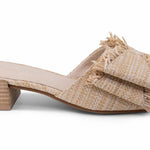 Chocolat Blu - Women's Chip Raffia Sandals