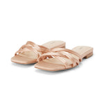 L'Agence - Women's Abelle Satin Flat Sandal
