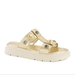 Andrea - Women's Adorned With Decorative Studs Sandal