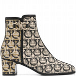 Salvatore Ferragamo - Women's Gancini Print Ankle Boots