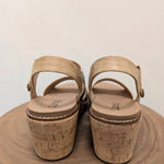 Cozy Co. - 5'o Clock Wedges Taupe