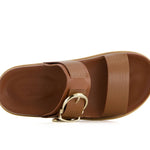 Andrea - Women's Double Strap Footbed Sandal