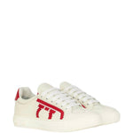 Salvatore Ferragamo - Women's Lace Up Leather Sneakers