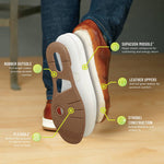 Florsheim - Women's Crossover Lace-to-toe Sneaker