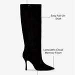 Larroude - Women's Kate Hi Stiletto Pointed Toe Boots