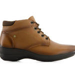 Andrea - Women's Leather Lace Up Booties