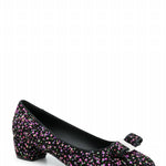 Salvatore Ferragamo - Women's Vara Sequin-embellished Pumps