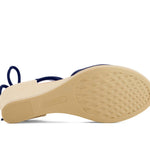 Andrea - Women's Wedge Ankle And Calf Strap Espadrilles