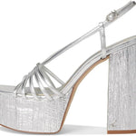 Circus By Sam Edelman - Women's Siena Metallic Platform Dress Sandals
