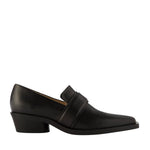 Proenza Schouler White Label - Women's Bronco Leather Loafers With Heel Strap