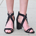 Ccocci - Women's Pretty Braided Heeled Sandal