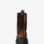 Michael Kors - Women's Blake Burnished Leather Combat Boots