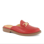 Andrea - Women's Flat Mocassin Mule