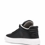 Salvatore Ferragamo - Men's Gancini High-top Calf Leather Sneakers