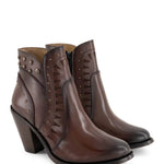 Forastero - Women's Block Heel Leather Boots