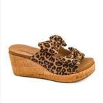 Corkys Footwear - Women's Bowed Up Slip On Wedge Sandals