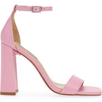 Steve Madden - Women's Tia Block Heel Vegan Leather Sandal