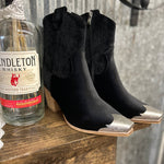 Beast Fashion - Women's Dakota Velvet Western Booties