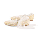Papanatas - Women's Laced Ballerina Flat