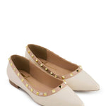 Andrea - Women's Studded Flat Shoes