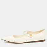 Valentino Garavani - Women's Tiptoe Patent Leather Ballerina Flat