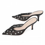 Loeffler Randall - Women's Paloma Embellished Mesh Mules