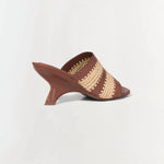 Simkhai - Women's Shadow Mule Raffia Sandal