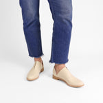 All Black - Women's Side Scoop Cowman Flats
