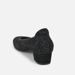Piesanto - Women's Dressy Low Block Suede Heels