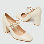 Marella - Women’s Double-strap Mary Janes