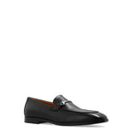 Salvatore Ferragamo - Men's Gancini Ornament Leather Moccasin