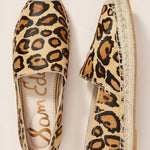 Sam Edelman - Women's Leopard Espadrille Slip On Sandal