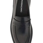 Salvatore Ferragamo - Men's Caligola Logo Embossed Slip-on Loafers