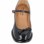 Emanuèlle Vee - Women's Square Heel Leather Pumps