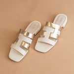 Oasis Society - Women's Parker Architectural Flat Summer Sandal