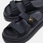 Steve Madden - Women's Bigschmona Platform Slide Sandal