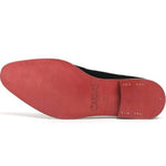 Carlos By Carlos Santana - Men's Black Prince Velvet Loafers